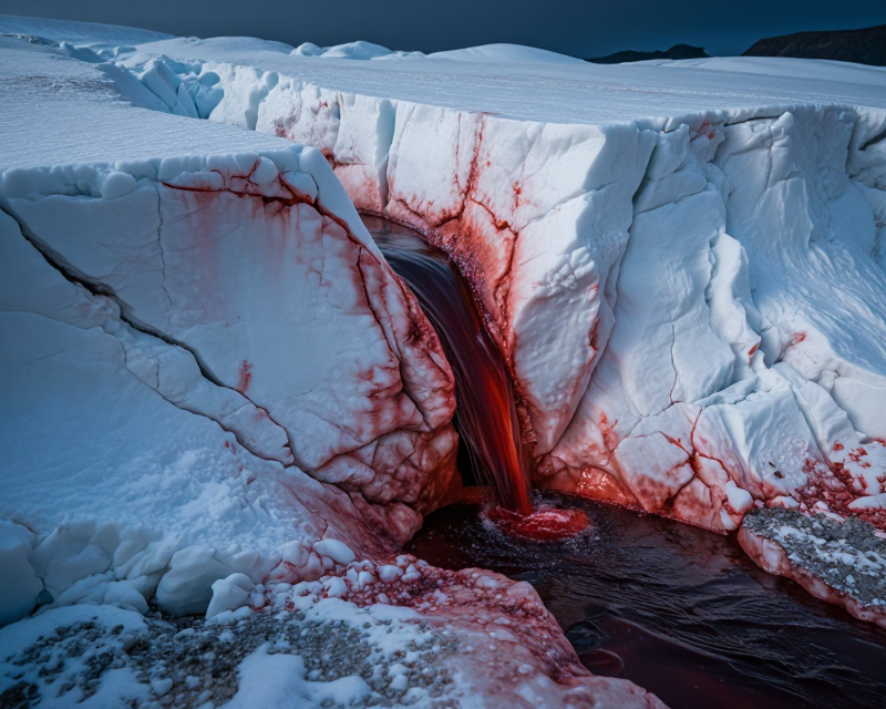 Blood Falls Antarctica