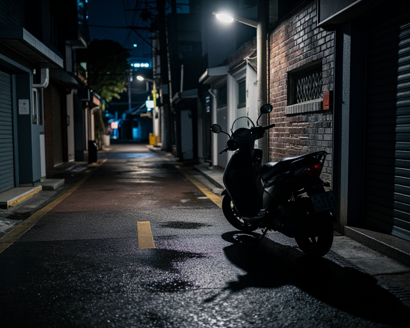 Shadowy Urban Tension