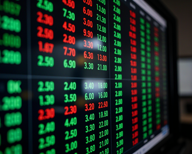 Financial Market Closing Atmosphere
