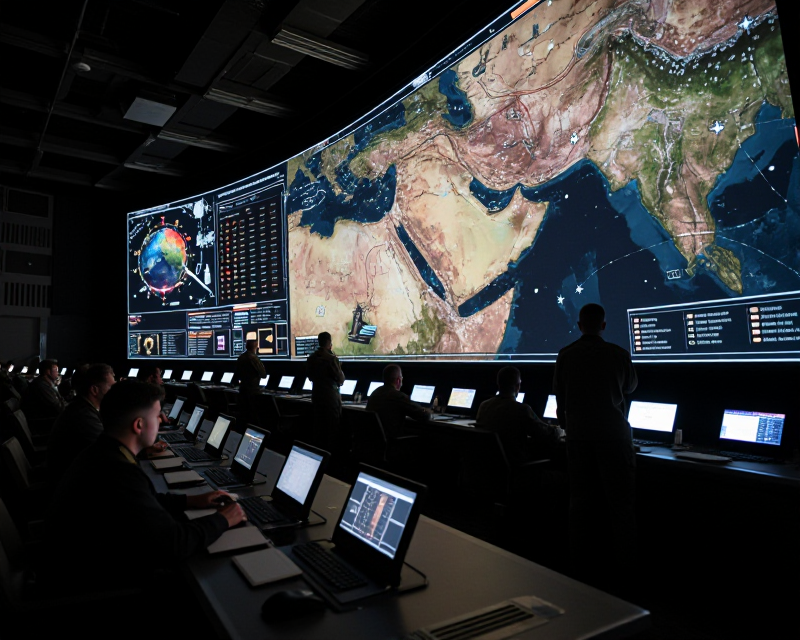 Military Command Center Tension