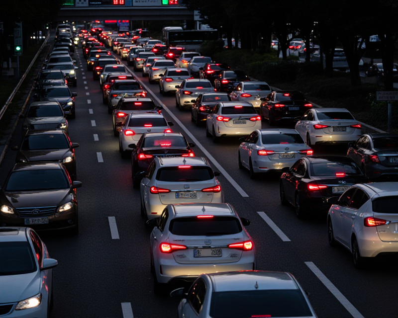 Chuseok Highway Traffic