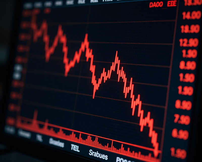 Stock Market Crash Tension