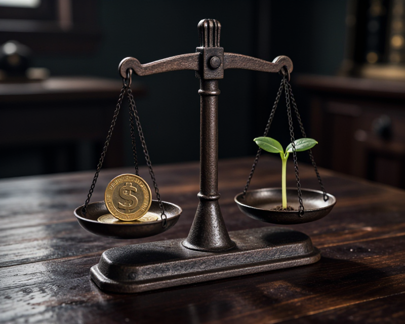 Symbolic tension of economic systems