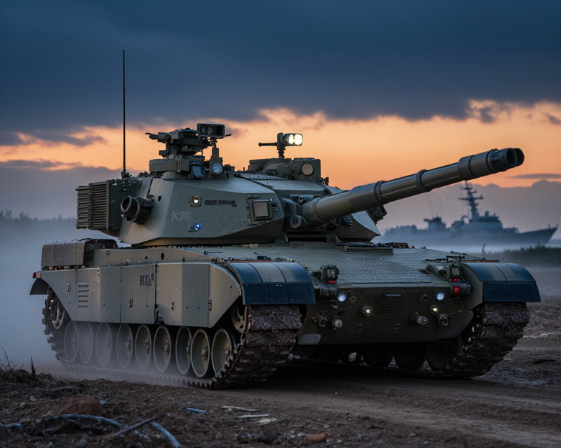 Modernized K2 Tank and Missile Defense Concept