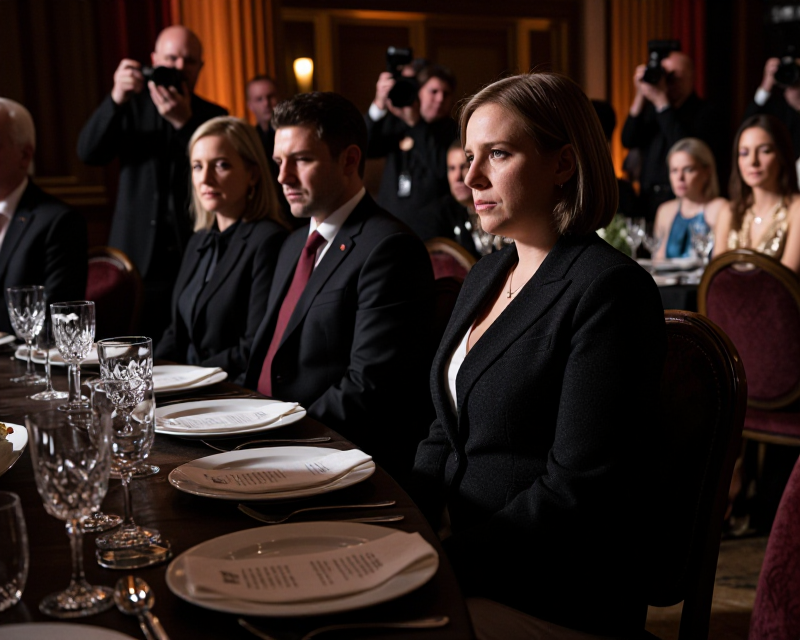 Cinematic Press Dinner Atmosphere